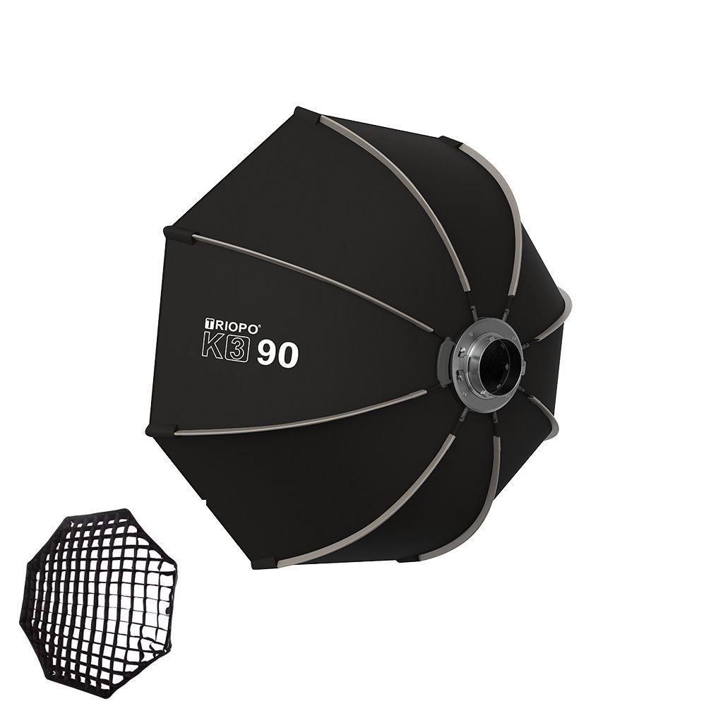 Softbox Thao Tác Nhanh Triopo K3-90 Tổ ong